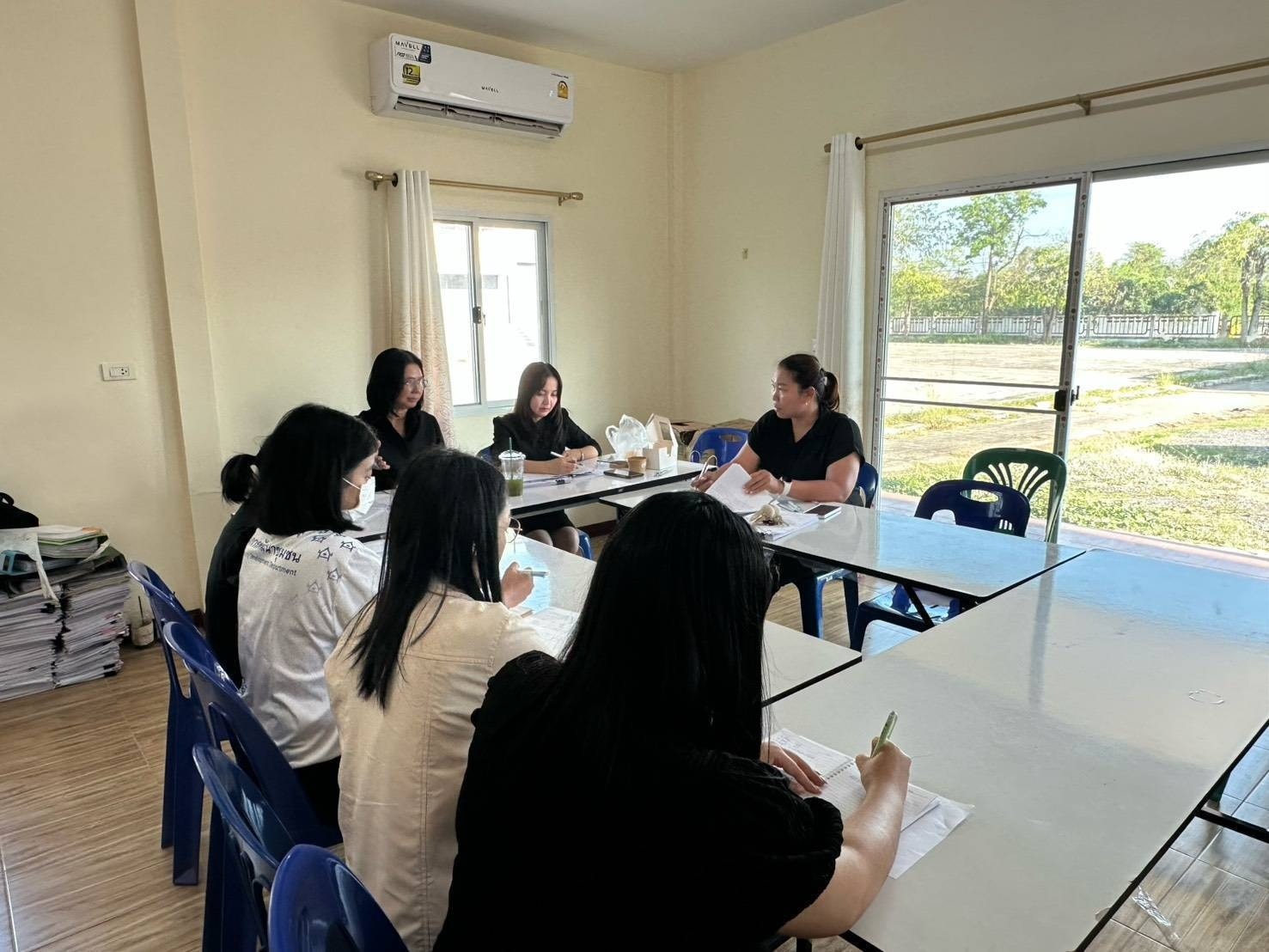 พช.วัดโบสถ์ รับการ ติดตามและสนับสนุนการดำเนินงานกองทุนพัฒนาบทบาทสตรีในพื้นที่ อำเภอวัดโบสถ์